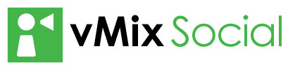 vMix Social Logo - Black